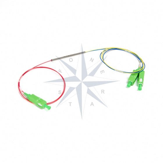SPLITTER ÓPTICO 1X2 (PLC) SC/APC