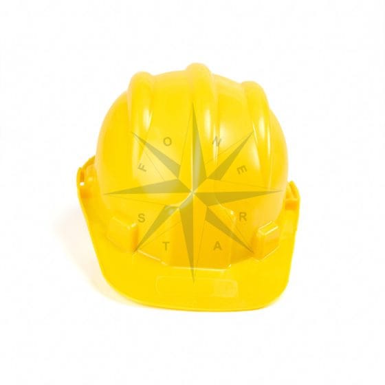 CAPACETE DE SEGURANÇA  ABA FRONTAL (AMARELO)