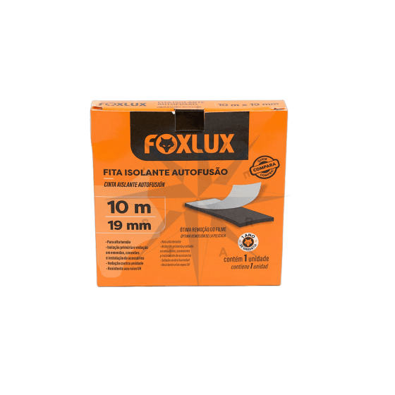 FITA ISOLANTE AUTOFUSAO 10m X 19mm