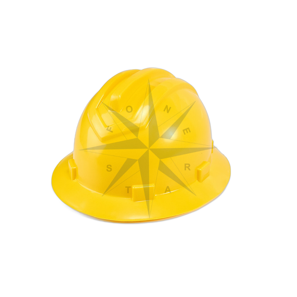 CAPACETE DE SEGURANÇA  ABA TOTAL (AMARELO)