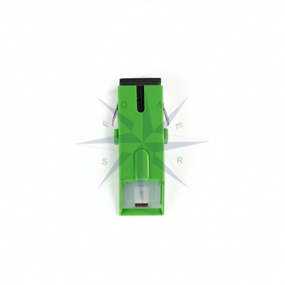 ADAPTADOR ÓPTICO SC-APC COM SHUTTER (VERDE)