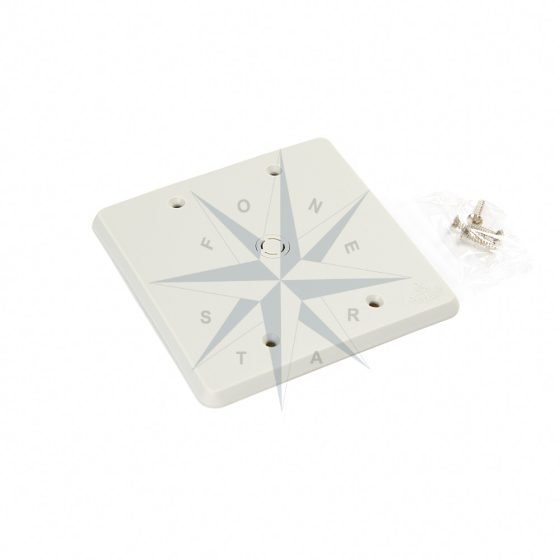 PLACA CEGA 4X4 (CINZA)
