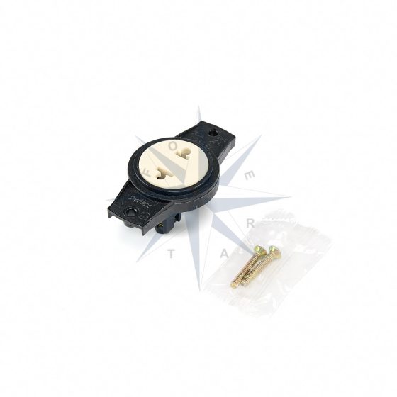 TOMADA REDONDA (2P) 10A /15A 250V