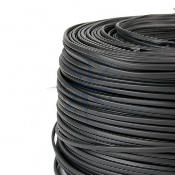 FIO CHATO PARA TELEFONE 4 VIAS 300mts (PRETO)