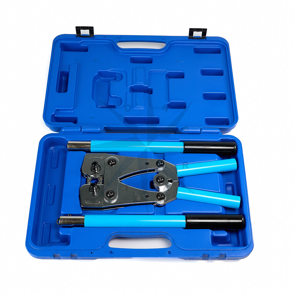 ALICATE ROTATIVO DE CRIMPAR TERMINAL HEXAGONAL 6 a 120mm2
