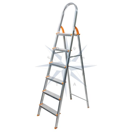 ESCADAS ALUMÍNIO 6 DEGRAUS