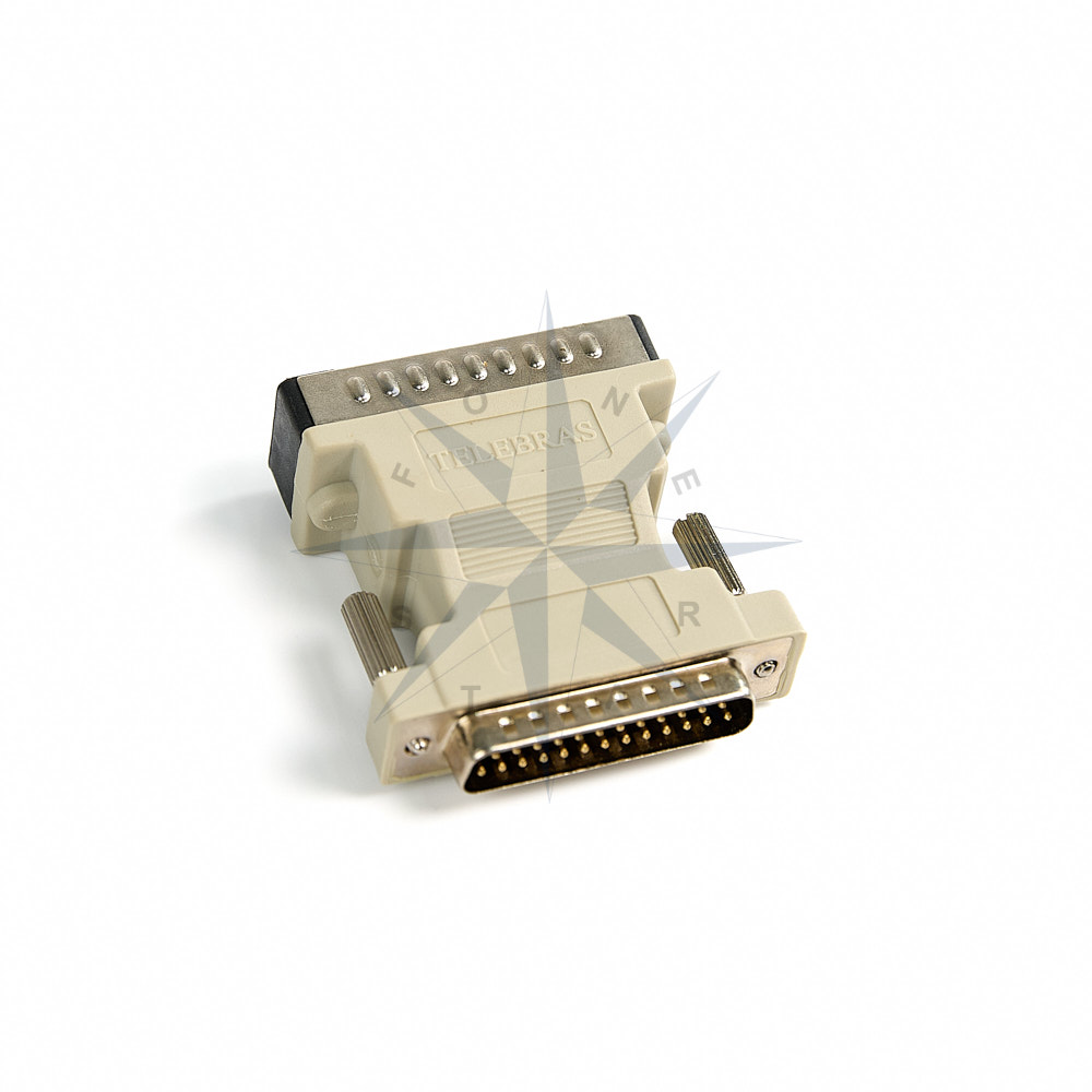 ADAPTADOR DB25 MACHO PARA V35 FÊMEA