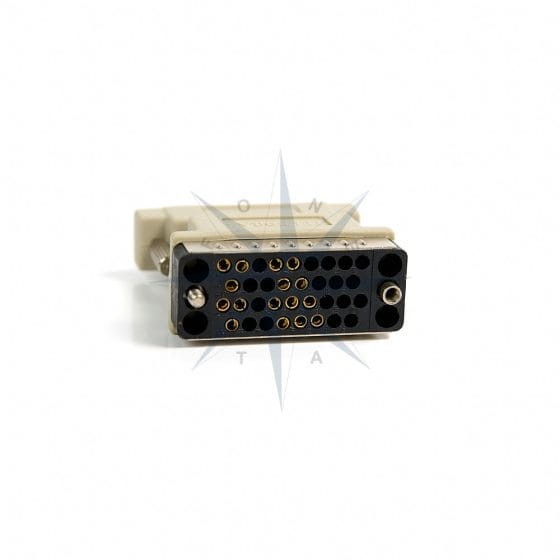 ADAPTADOR DB25 MACHO PARA V35 FÊMEA