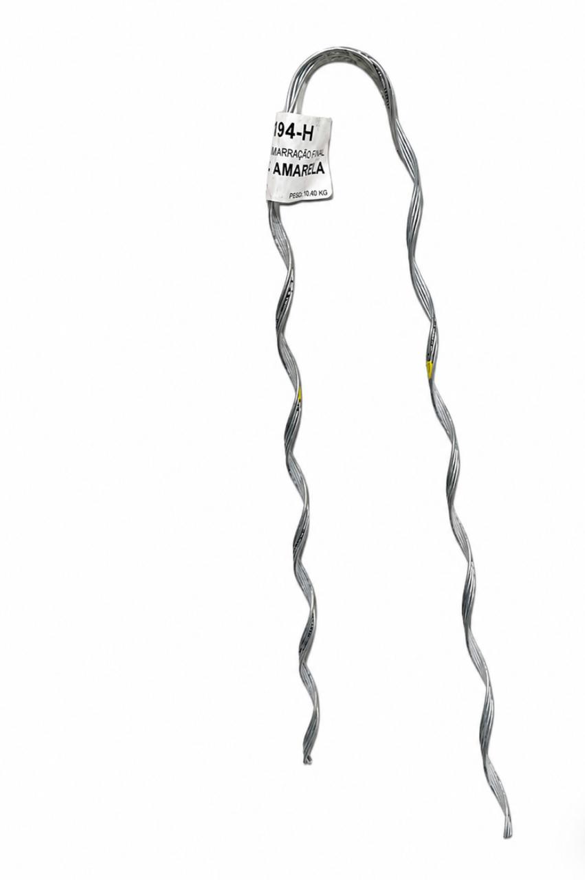 ALÇA PRÉ-FORMADA PARA CABO DE FIBRA ÓPTICO 8,8 A 9,4mm (AMARELA)