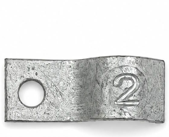 ABRAÇADEIRA DE FERRO BC-2 50UN